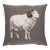 Arles Merino Sheep Tapestry Cushion With Feather Filler - 46x46cm (18"x18") For Sale