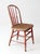 Antique Red Windsor Spindle Back Farmhouse Chair For Sale - Image 14 of 17
