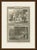 This original copper engraving from Pieter Mortier's illustrated Bible, published in Amsterdam circa 1700, shows two...