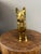 Mid 20th Century Vintage English Brass Dog For Sale - Image 5 of 6