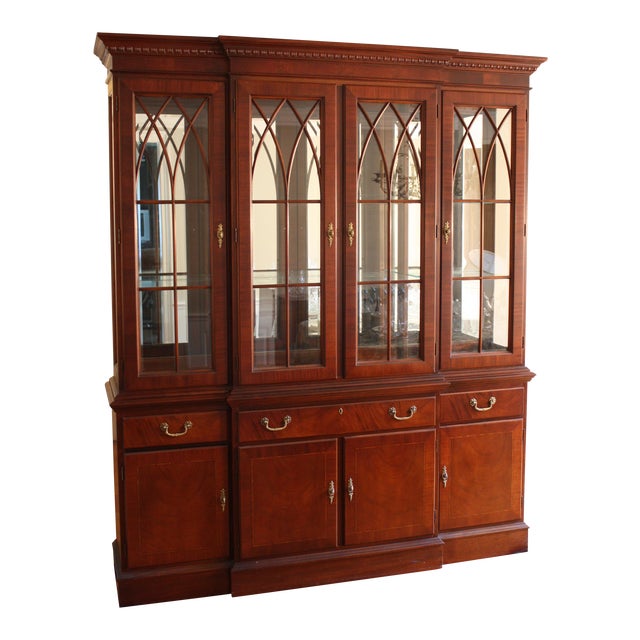 Ethan Allen 18th Century Mahogany China Chairish