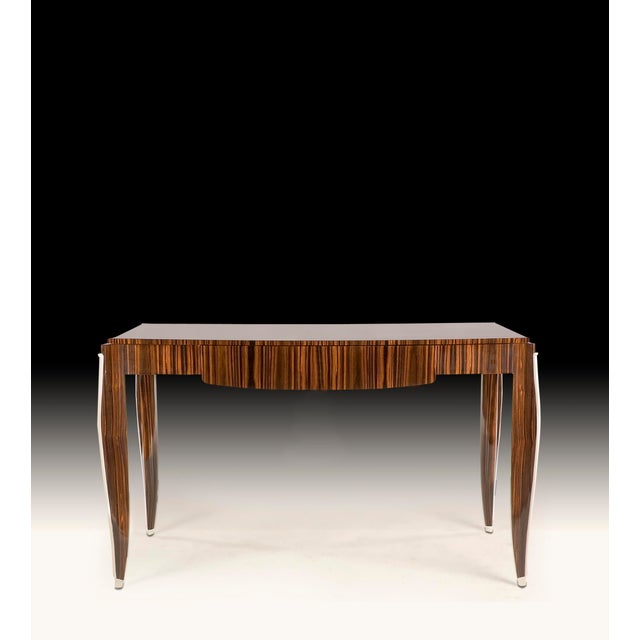 Late 20th Century Late 20th Century Art Deco Maxime Bureau Writing Desk For Sale - Image 5 of 7