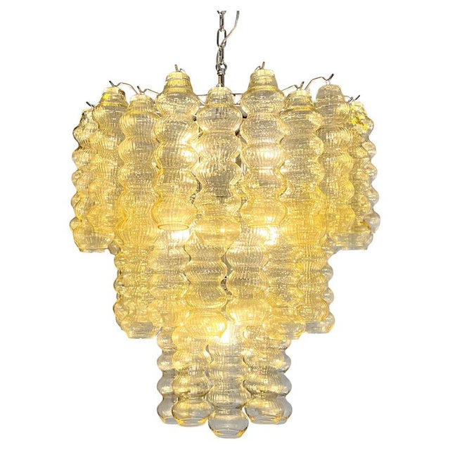 Italian Chandelier in Murano Glass, 1980s For Sale - Image 15 of 15