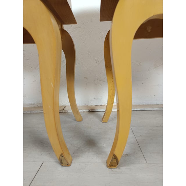 Art Deco Bedside Tables, 1920s, Set of 2 For Sale - Image 9 of 18