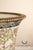 Hand Painted Porcelain Decorative Vase with Gilded Metal Base and Cap For Sale - Image 17 of 17