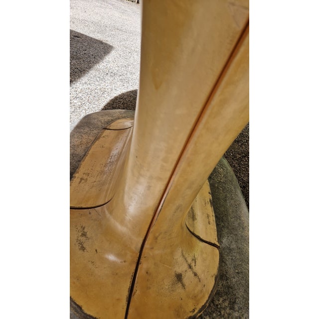 Table with Wooden Base and Oval Marble Top from Vittorio Dassi, 1950s For Sale - Image 18 of 18