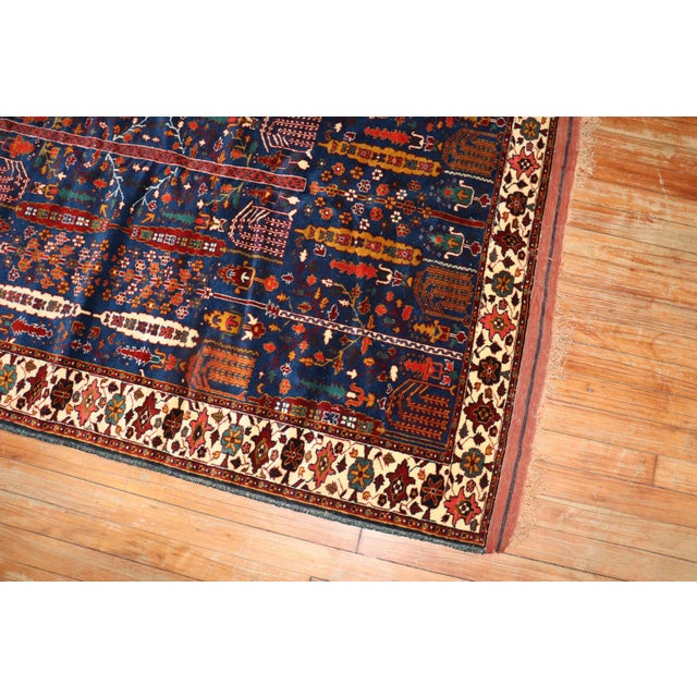 Blue 21st Century Persian Willow Tree Rug rug no.31803 For Sale - Image 8 of 9