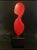 2020s Red Abstract Steel Sculpture by Artist Scott Donadio, Signed, (30” High) For Sale - Image 5 of 8