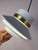Danish High-Gloss White Brass Pendant Lamp For Sale - Image 10 of 11