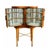 Art Deco Illuminated Bar Cabinet in Briar Root and Mirrors, 1930s For Sale - Image 6 of 7