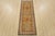 Farmhouse Kazak Runner 2’1” X 5’10” Green Wool Tribal Hand-Knotted Oriental Rug For Sale - Image 3 of 12