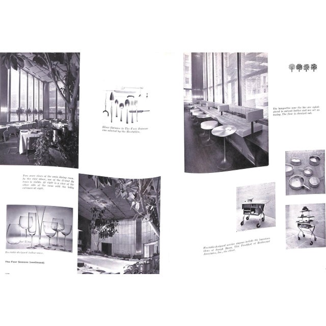 "Interiors Book of Restaurants" 1960 Atkin, William Wilson & Adler, Joan For Sale - Image 12 of 15