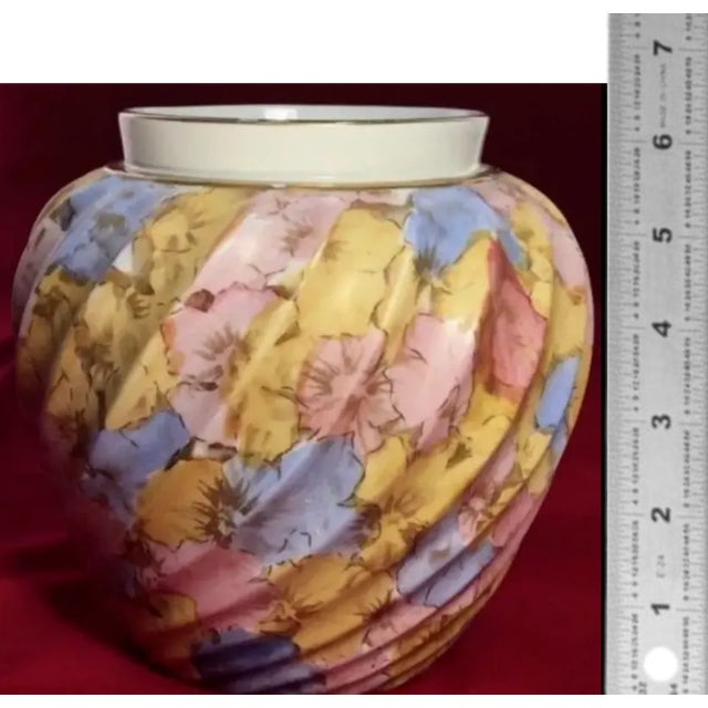 Antique Floral Porcelain Vase Ejd Bodley For Sale - Image 17 of 17