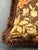 Late 20th Century Vintage Regency Floral Caterpillar Trimmed Throw Pillow For Sale - Image 5 of 7