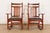 A gorgeous pair of Mission or Arts & Crafts style rocking chairs By L. & J.G. Stickley, "Harvey Ellis Collection" USA,...