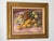 Wood Vintage Oil Painting Still Life With Apples & Lemons, 1984 For Sale - Image 7 of 13