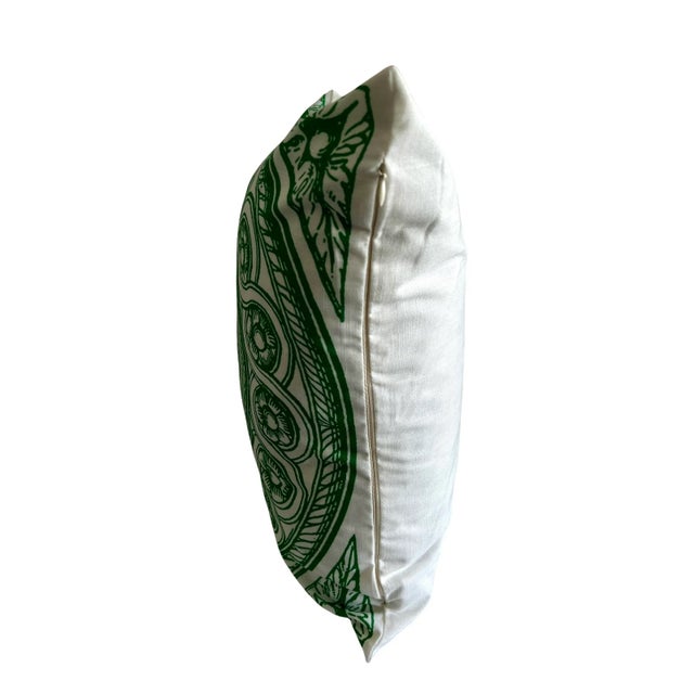 2020s Contemporary Viscaya Circle Medallion Filigree Pillow Cover For Sale - Image 5 of 7