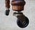 Brown Mid 19th Century English Stick and Ball Rolling Book Stand / Cart / Shelf For Sale - Image 8 of 10