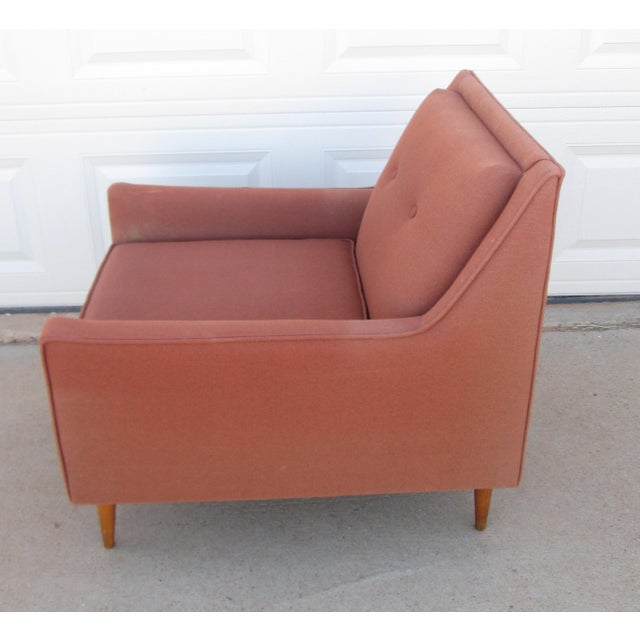 Brown Mid 20th Century Mid Century Modern Low Slipper Lounge Chair For Sale - Image 8 of 15
