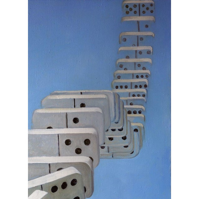 2020s Oil Painting Domino Varvarov Anatoly Viktorovich For Sale - Image 5 of 7