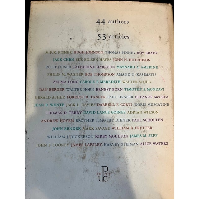 Paper Signed 1984 1st Ed Sotheby Book of California Wine - Multi-Author Signatures For Sale - Image 7 of 7