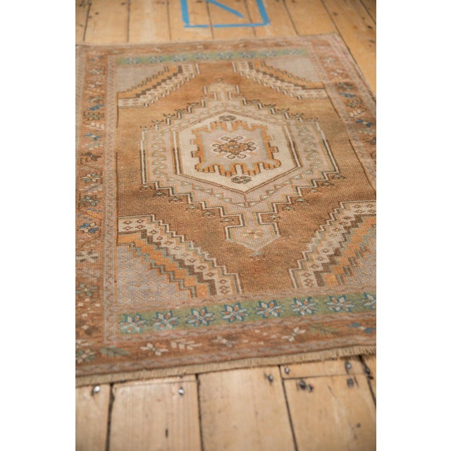Old New House Vintage Distressed Oushak Rug - 2'10" x 4'3" For Sale - Image 4 of 8