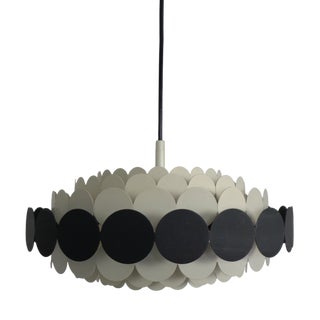 Pop Art Metal Pendant Light from Doria, Germany, 1960s For Sale