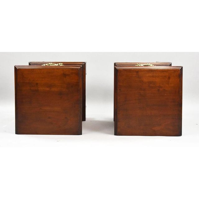 Early 19th Century William IV Mahogany Bedsides, 1830, Set of 2 For Sale - Image 5 of 15