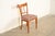 Early 20th Century Antique Italian Regency Fruitwood Inlaid Marquetry Side Chair or Dining Chair For Sale - Image 5 of 16