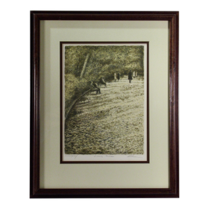 Harold Altman Leaves, Monceau C. 1980 Original Print