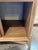Vintage Heywood‑Wakefield Mahogany Side Table Cabinet – Mid‑Century Storage With Drawer & Sliding Doors For Sale - Image 9 of 11