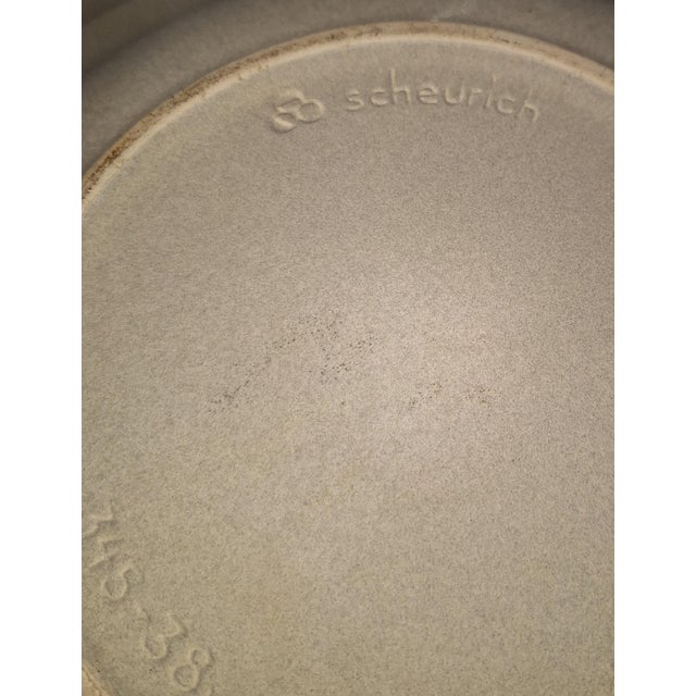 Vintage Fruit Bowl in Beige Ceramic from Scheurich, 1980s For Sale - Image 6 of 7