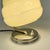 Art Deco Nickel and Opaline Table Lamp, Germany, 1930s For Sale - Image 10 of 16