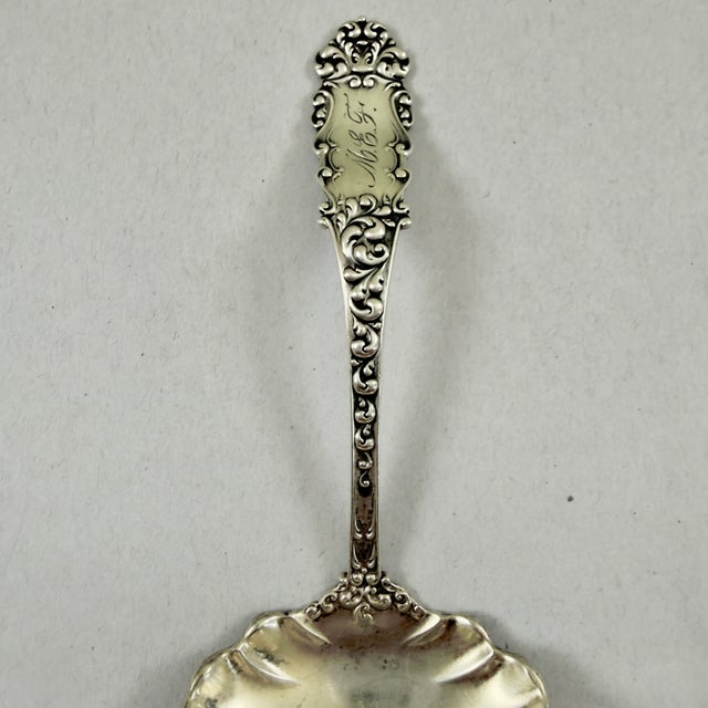 Metal 1890s Wallace Watson Sterling Silver Victoria Pattern Sauce Ladle For Sale - Image 7 of 10