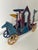 Blue Metal Sculpture by Sandra Berry Hover Toy Theater Series, 1982 For Sale - Image 8 of 12