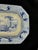 Blue & White Dish “Siam” Pattern Ironstone Transferware For Sale - Image 11 of 12