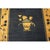 1920s Navy Blue Open Field Medallion Antique Chinese Peking Knotted Small Rug For Sale - Image 4 of 7