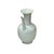 1980s Chinese Porcelain Light Celadon White Plain Minimalistic Art Vase For Sale - Image 5 of 8