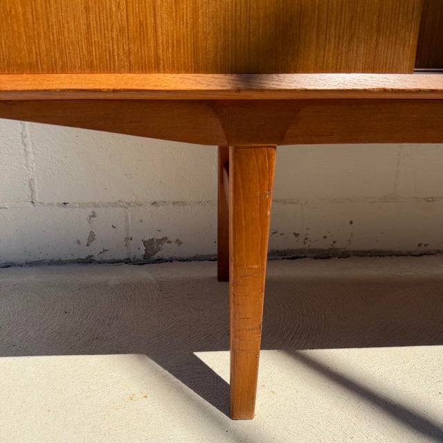 1960s Danish Modern Teak Highboard by Omann Jun Møbelfabrik, Attributed For Sale - Image 12 of 12