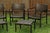 Richard Frinier Dedon Holiday Collection — Set of 6 Armchairs & 3 Side Tables, Commercial Hospitality Grade For Sale - Image 4 of 6