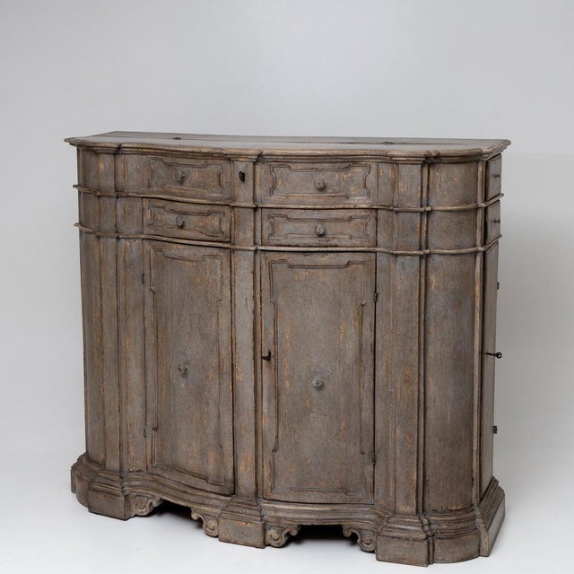 Large Painted Buffet, Italy, 18th Century For Sale - Image 9 of 9