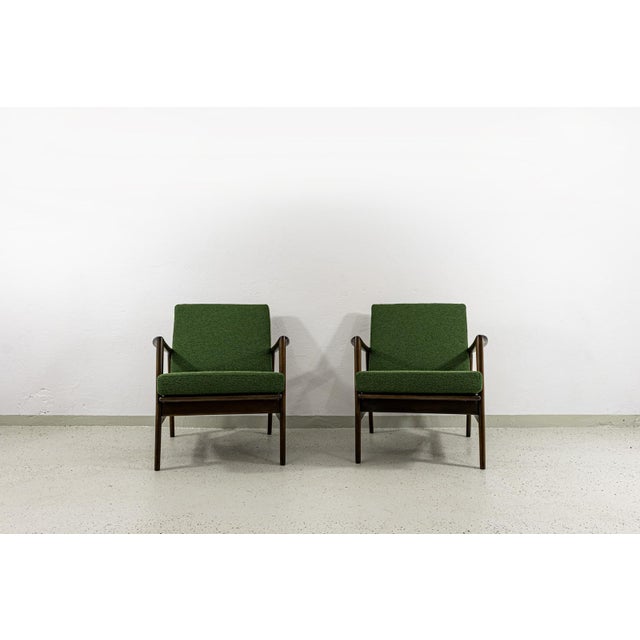 1960s Vintage Armchairs from SFM, Poland, 1960s, Set of 2 For Sale - Image 5 of 16