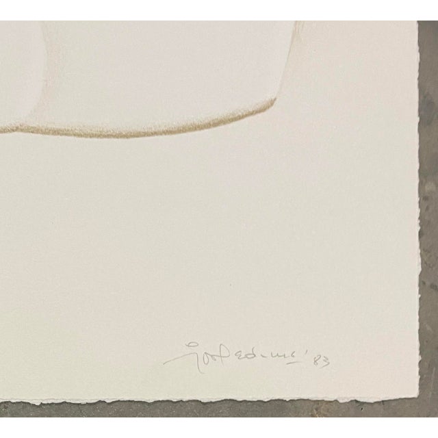 Modern 1983 Jorge Dumas Michele Female Nude Lithograph For Sale - Image 3 of 4