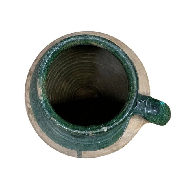 1940s Vintage Turkish Terracotta Oil Jar For Sale - Image 5 of 6