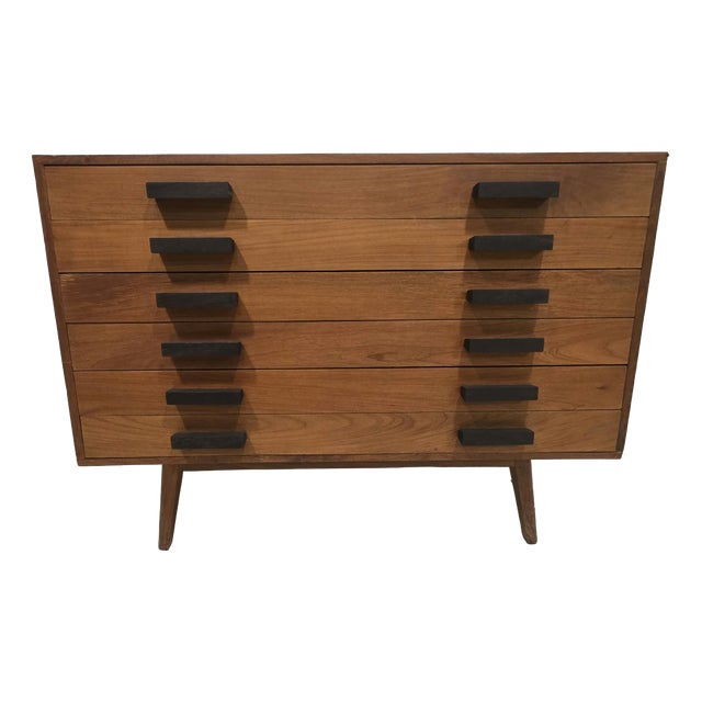 Wooden Chest of Drawers, 1950s For Sale