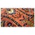 Antique Persian Tabriz Pahlavi Wool 11x17 Orange, Blue & Green Handmade Area Rug #9902606 For Sale - Image 9 of 13