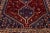 Persian 1960s Vintage Persian Shiraz Handmade Navy Blue Medallion Wool Rug For Sale - Image 3 of 7