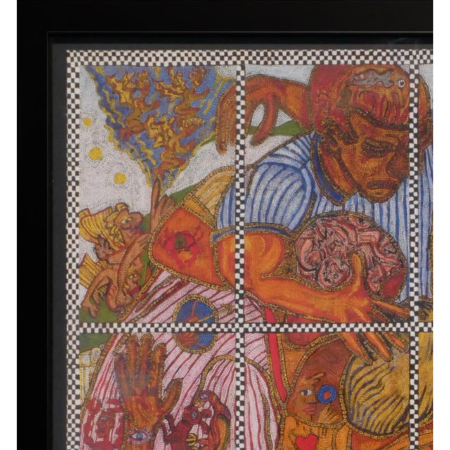 Richard Fluhr “The Final Compromise” Figurative Mosaic-Style Laser Inkjet Print Ed 1/10, 1997 For Sale In Houston - Image 6 of 12