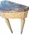 Painted Marble Top Console For Sale - Image 4 of 12