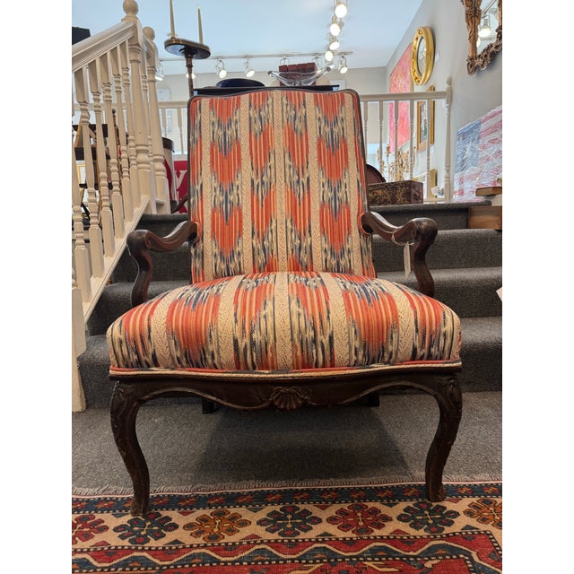 French 18th Century French Library Chair For Sale - Image 3 of 6